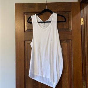 Oversized workout top